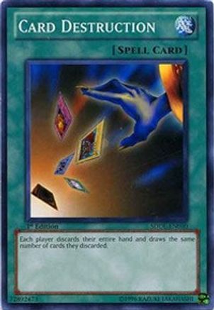 Card Destruction (SDDL-EN030) - Structure Deck: Dragunity Legion Unlimited