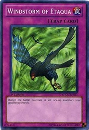 Windstorm of Etaqua (SDDL-EN031) - Structure Deck: Dragunity Legion 1st Edition