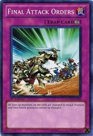 Final Attack Orders (SDDL-EN034) - Structure Deck: Dragunity Legion Unlimited
