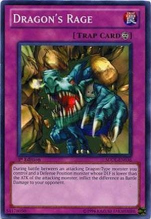 Dragon's Rage (SDDL-EN036) - Structure Deck: Dragunity Legion 1st Edition