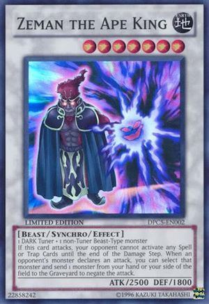 Zeman the Ape King (DPC5-EN002) - 2011 Duelist Pack Tin Limited