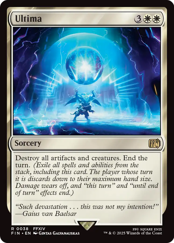 Ultima (FIN-038) - FINAL FANTASY Foil