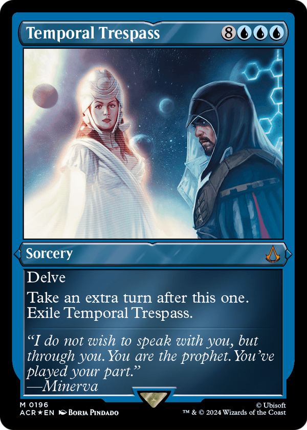 Temporal Trespass (Foil Etched) (ACR-196) - Assassin's Creed Foil