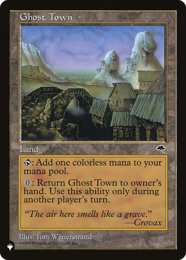 Ghost Town (LIST-TMP-318) - The List