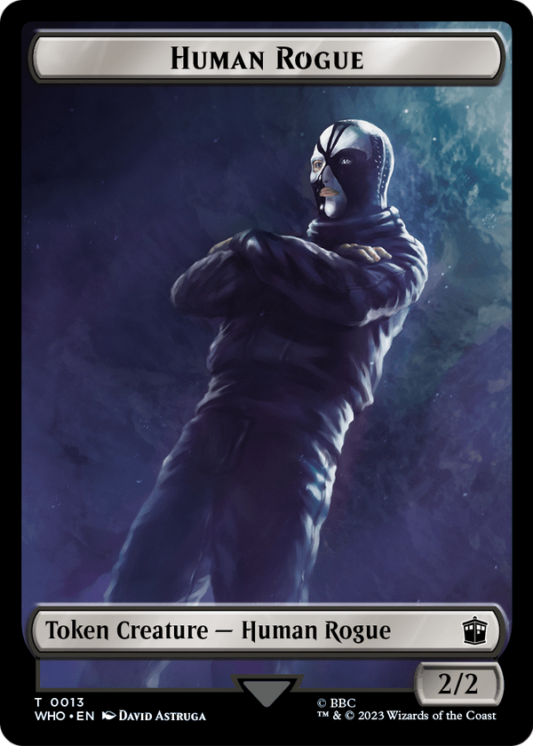 Human Rogue (TWHO-013) - Doctor Who Tokens Foil