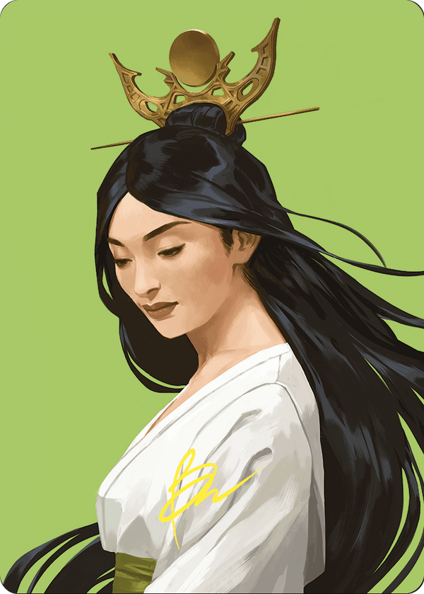 Azusa, Lost but Seeking // Azusa, Lost but Seeking (ACMM-056) - Commander Masters Art Series (Borderless) Foil