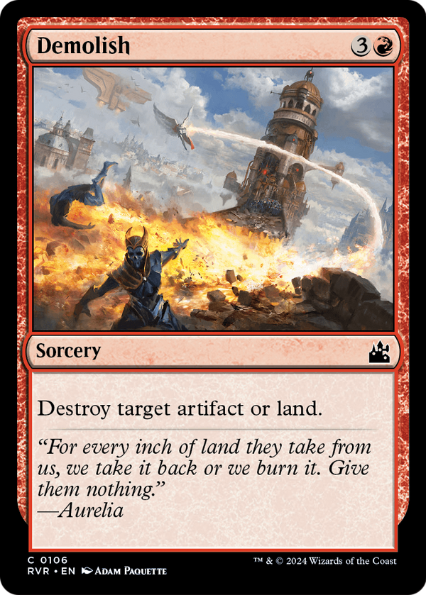 Demolish (RVR-106) - Ravnica Remastered Foil