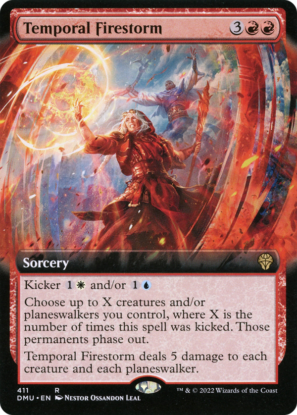 Temporal Firestorm (Extended Art) (DMU-411) - Dominaria United: (Extended Art)