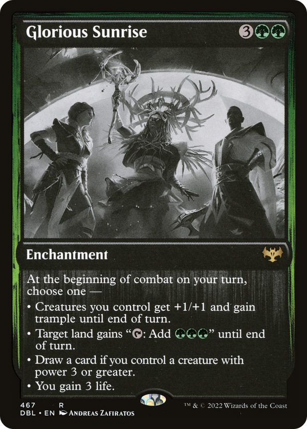 Glorious Sunrise (DBL-467) - Innistrad: Double Feature Foil