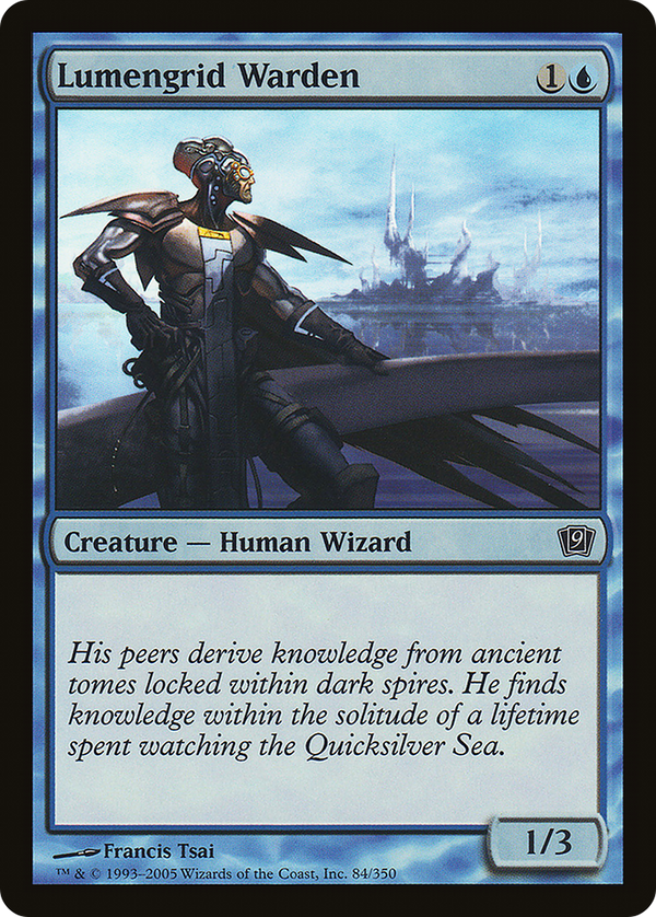 Lumengrid Warden (9ED-084) - 9th Edition Foil