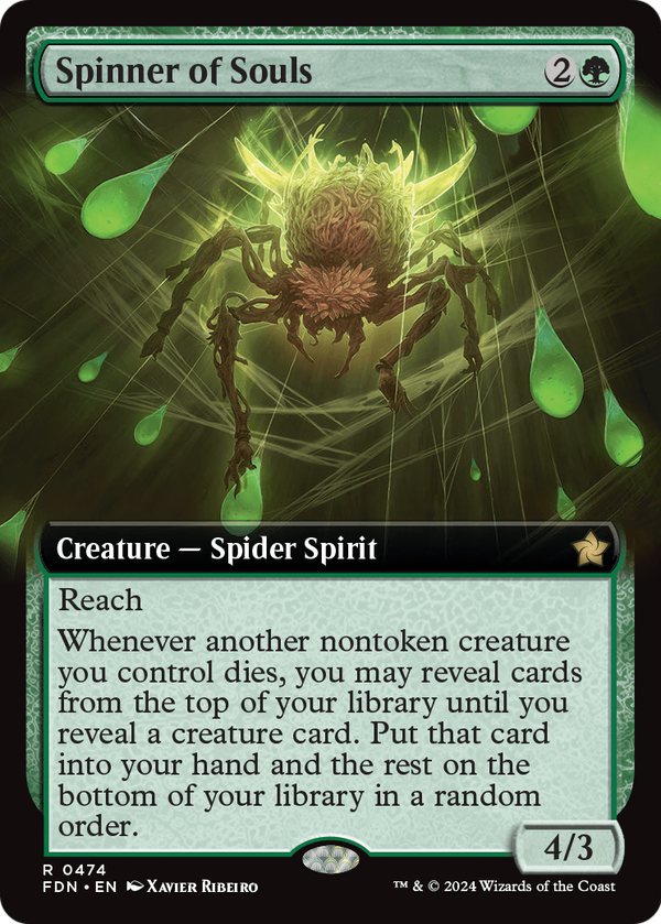 Spinner of Souls (Extended Art) (FDN-474) - Foundations: (Extended Art) Foil