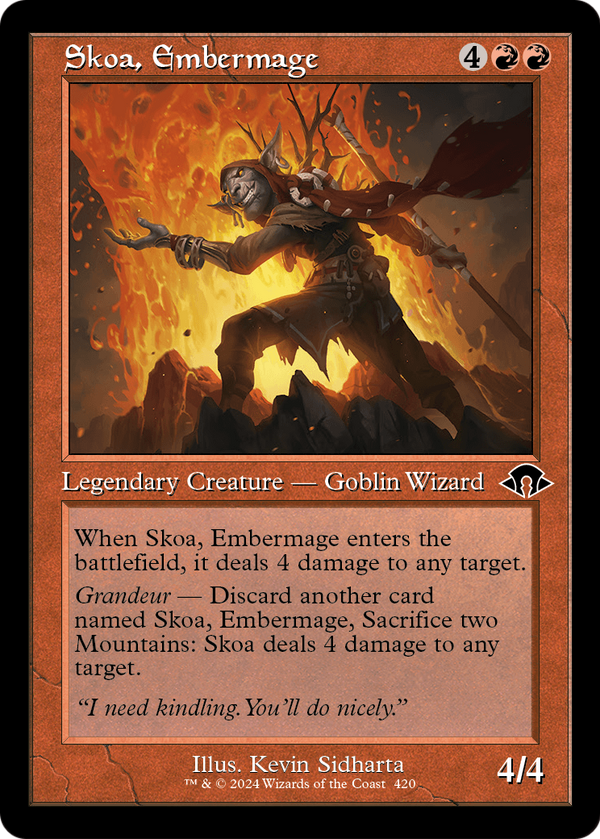 Skoa, Embermage (Retro Frame) (MH3-420) - Modern Horizons 3