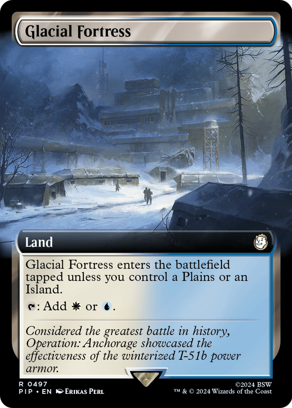 Glacial Fortress (Extended Art) (PIP-497) - Fallout: (Extended Art)