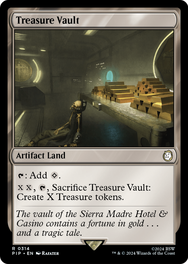 Treasure Vault (PIP-314) - Fallout Foil