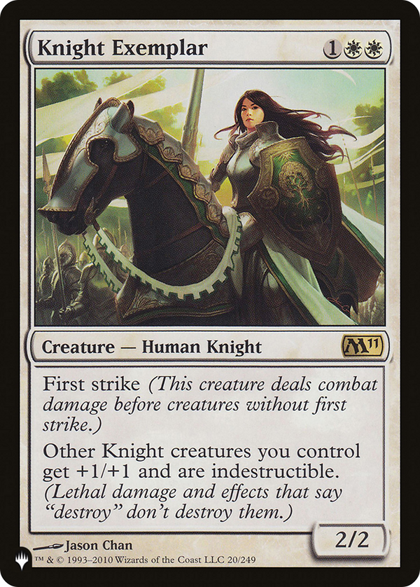 Knight Exemplar (M11) (LIST-M11-20) - The List