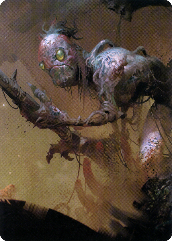 Mold Folk // Mold Folk (ACLB-023) - Battle for Baldur's Gate Art Series (Borderless) Foil