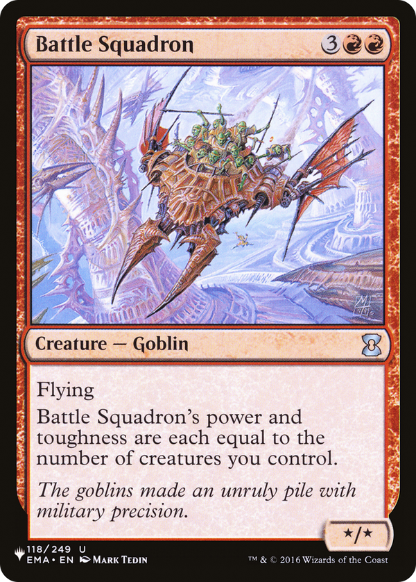 Battle Squadron (LIST-EMA-118) - The List