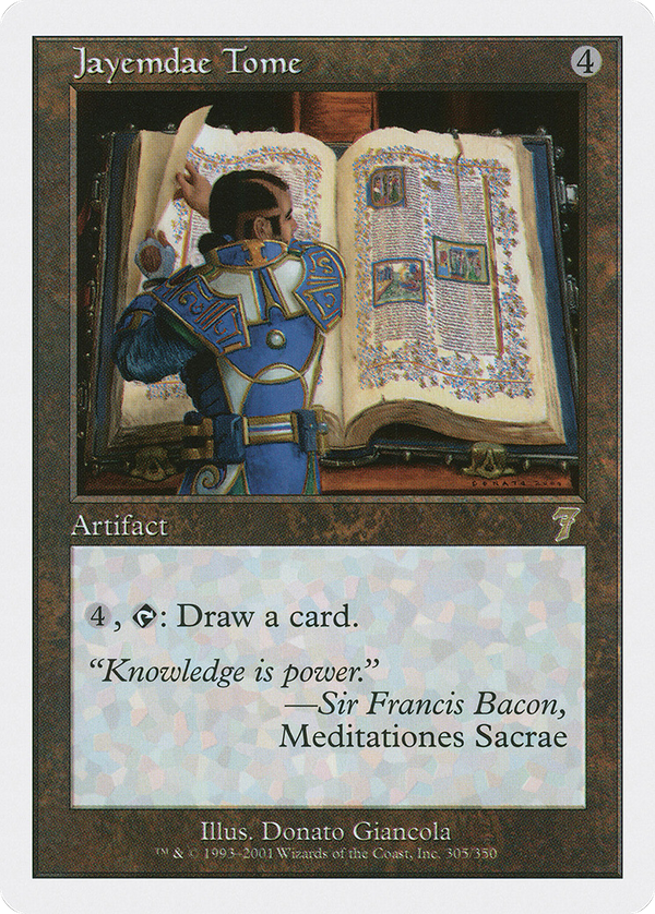 Jayemdae Tome (7ED-305) - 7th Edition Foil