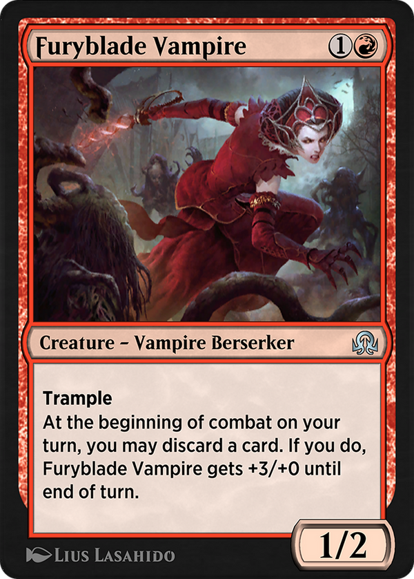 Furyblade Vampire (SIR-156) - Shadows over Innistrad Remastered