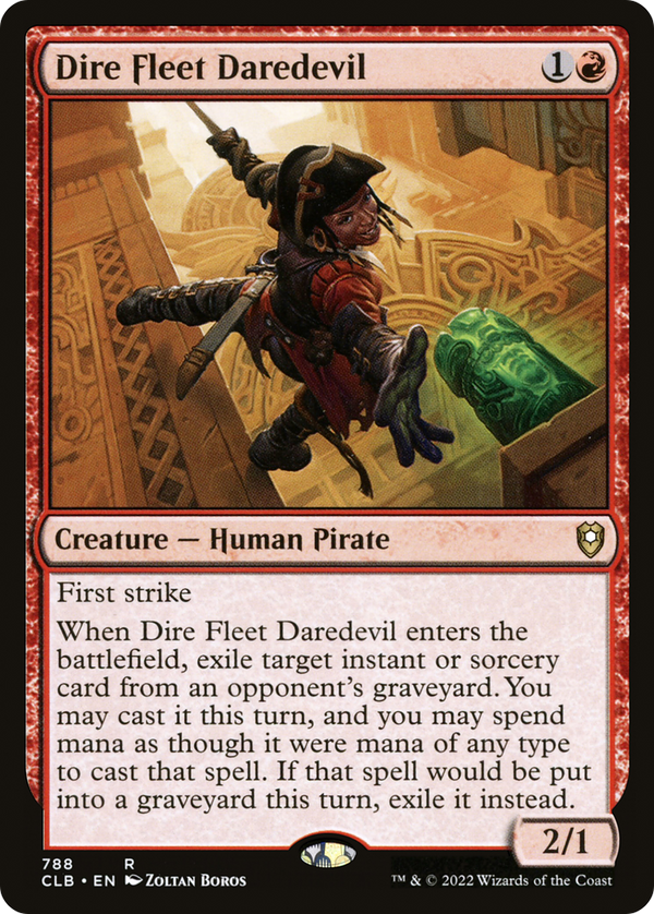 Dire Fleet Daredevil (CLB-788) - Commander Legends: Battle for Baldur's Gate