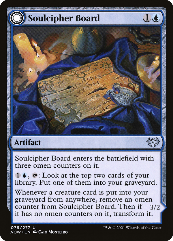 Soulcipher Board (VOW-079) - Innistrad: Crimson Vow: (Double Faced Transform) Foil