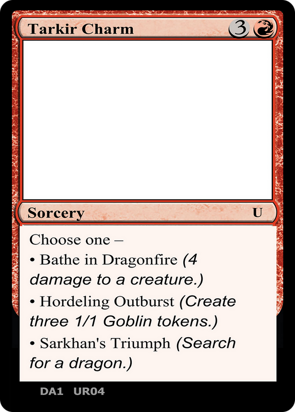 Tarkir Charm (UNK-) - Unknown Event