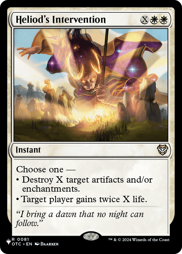 Heliod's Intervention (LIST-OTC-81) - The List Reprints