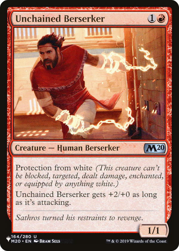 Unchained Berserker (LIST-M20-164) - The List