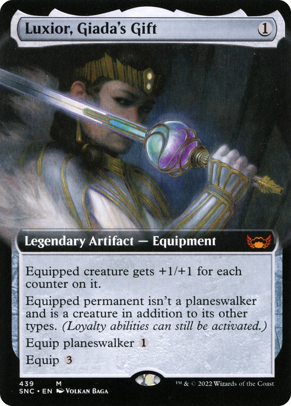 Luxior, Giada's Gift (Extended Art) (SNC-439) - Streets of New Capenna: (Extended Art)