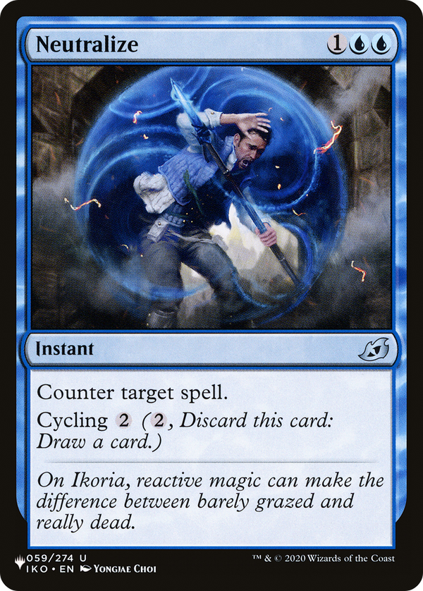 Neutralize (LIST-IKO-59) - The List