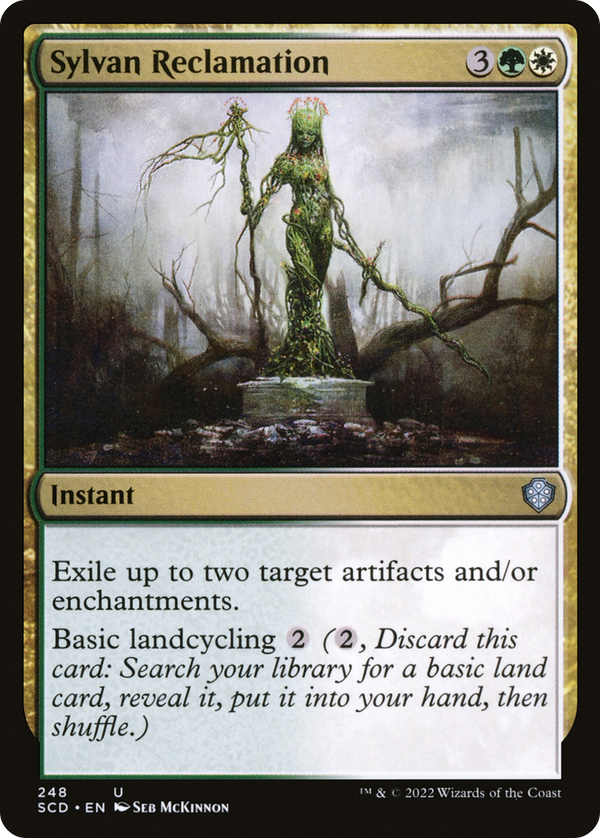 Sylvan Reclamation (SCD-248) - Starter Commander Decks