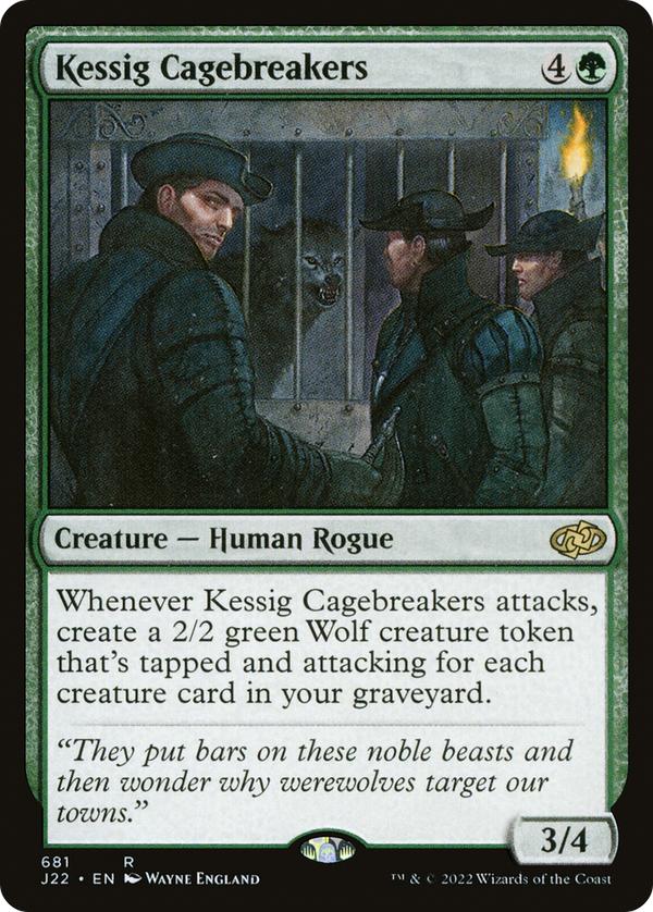 Kessig Cagebreakers (J22-681) - Jumpstart 2022