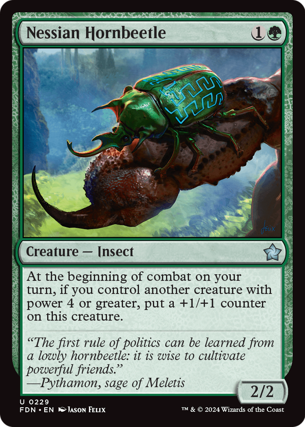 Nessian Hornbeetle (FDN-229) - Foundations