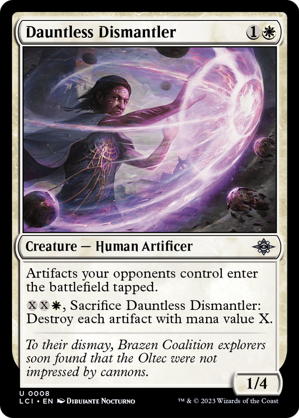 Dauntless Dismantler (LCI-008) - The Lost Caverns of Ixalan Foil