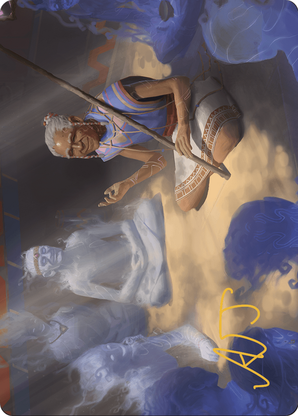 Ancestral Reminiscence // Ancestral Reminiscence (ALCI-009) - The Lost Caverns of Ixalan Art Series (Borderless)