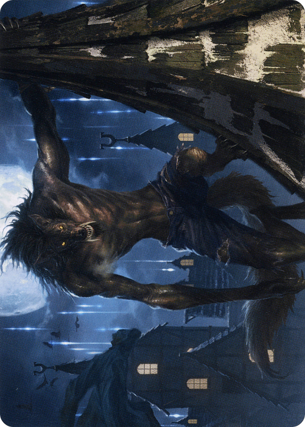 Stalking Predator // Stalking Predator (AMID-040) - Midnight Hunt Art Series (Borderless)