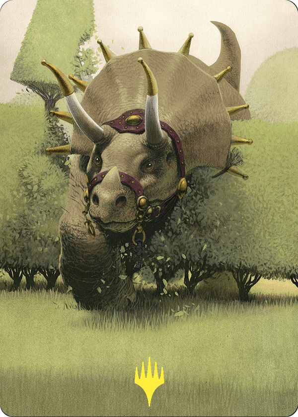 Regal Behemoth // Regal Behemoth (ACMM-043) - Commander Masters Art Series (Borderless) Foil