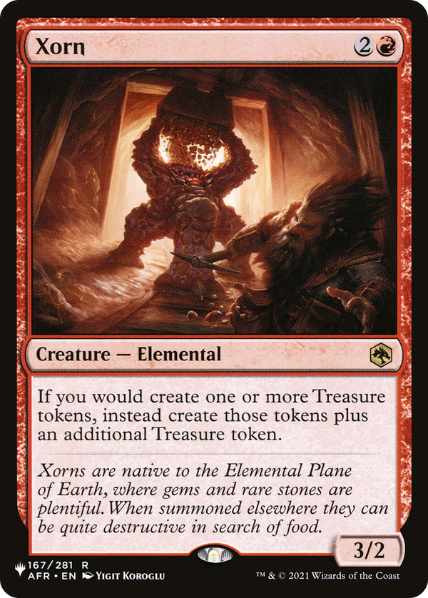 Xorn (LIST-AFR-167) - The List