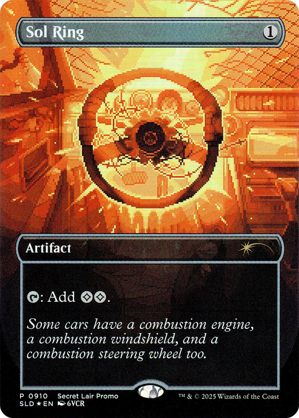 Sol Ring (SLD-910) - Secret Lair Drop (Borderless) Foil