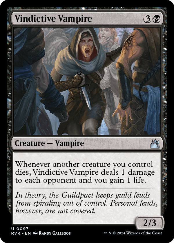 Vindictive Vampire (RVR-097) - Ravnica Remastered