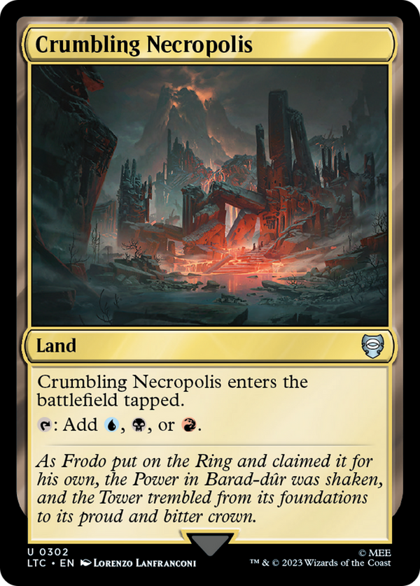 Crumbling Necropolis (LTC-302) - Tales of Middle-earth Commander