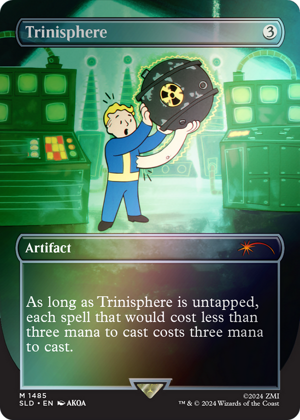 Trinisphere (Rainbow Foil) (SLD-1485★) - Secret Lair Drop (Borderless) Foil