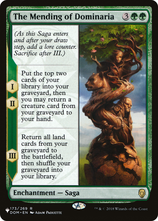 The Mending of Dominaria (LIST-DOM-173) - The List