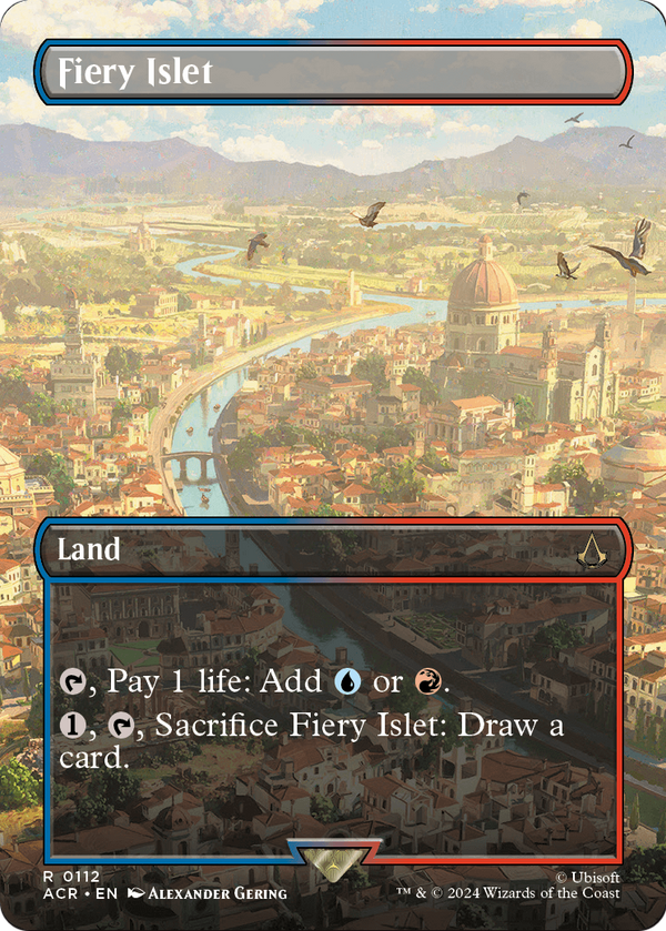 Fiery Islet (Borderless) (ACR-112) - Assassin's Creed