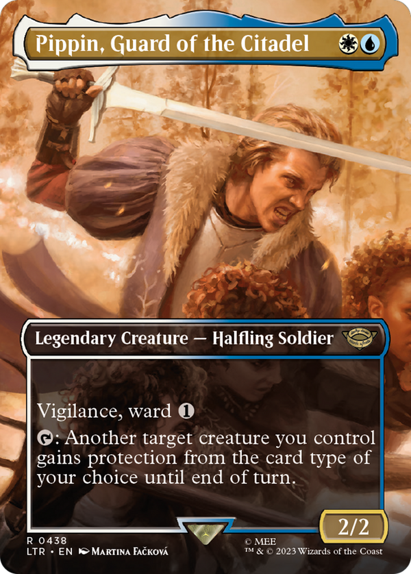 Pippin, Guard of the Citadel (Borderless) (LTR-438) - The Lord of the Rings: Tales of Middle-earth