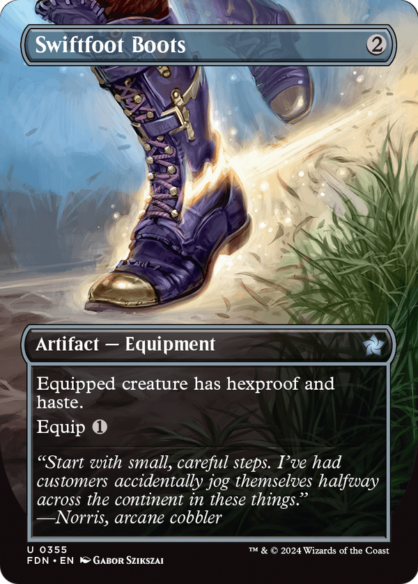 Swiftfoot Boots (Borderless) (FDN-355) - Foundations