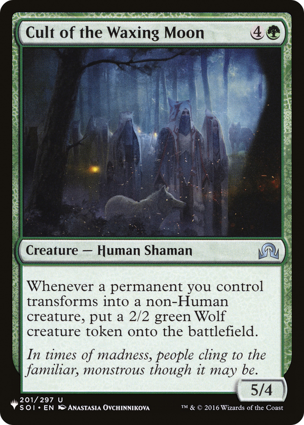 Cult of the Waxing Moon (LIST-SOI-201) - The List