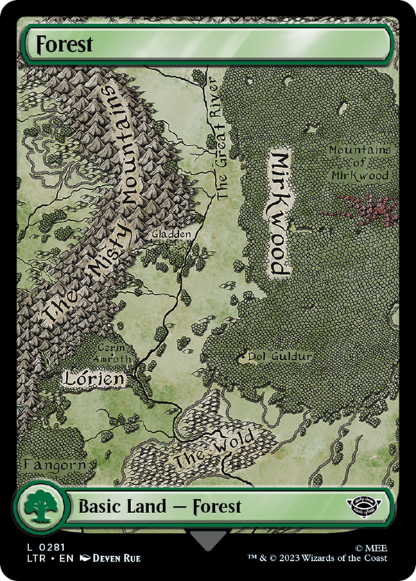 Forest (0281) (LTR-281) - The Lord of the Rings: Tales of Middle-earth