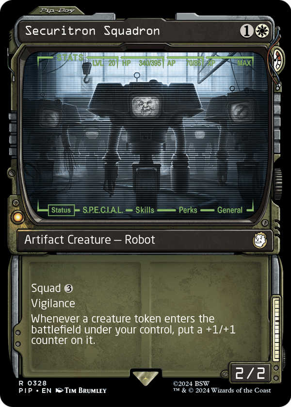 Securitron Squadron (Showcase) (PIP-328) - Fallout: (Showcase)