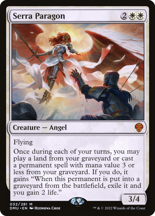 Serra Paragon (PPDMU-032) - Dominaria United Promos Foil